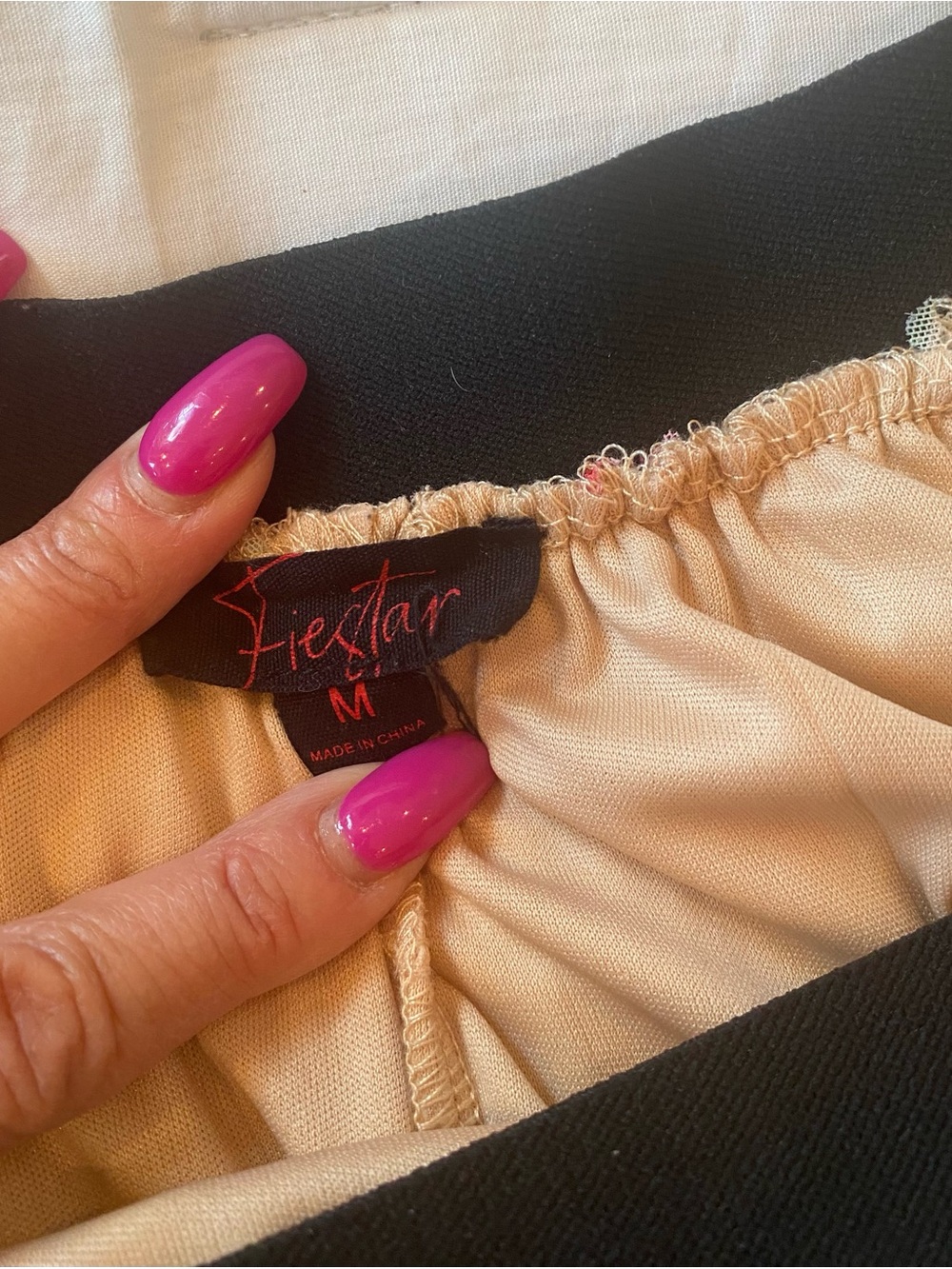 Fiesta Pink Floral Midi Skirt with Black Waistband - Picture 4 of 8
